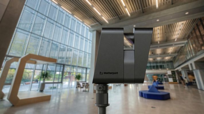 Matterport Pro3 camera spin